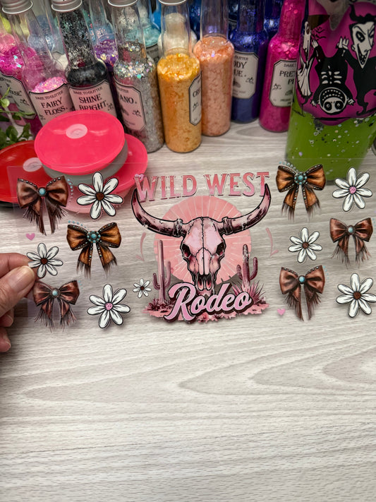 Wild West bows and daisies